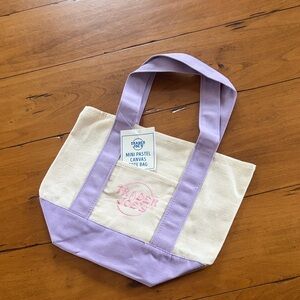 Limited edition Trader Joe’s 2026 Purple&Cream Tote Bag